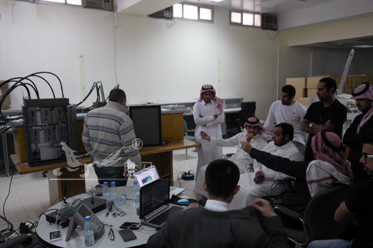 沙特国内多个监狱手机信号干扰仪采购项目现场交流